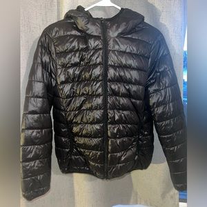 Black Puffer Winter Coat